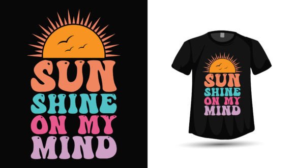 Capture the Season: Summer Sun Shine Graphic Tshirt Design
