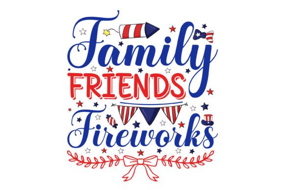 Celebrate Independence Day with Bold 4th of July Design Graphics