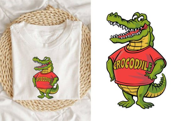 Crocodile Retro Graphic Shirt: The Ultimate Funny Tee Design