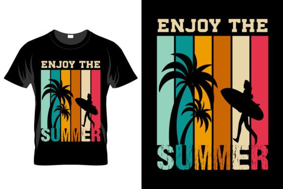 Enjoy the Summer T-shirt Design Graphic