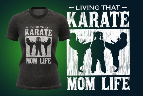 Living That Karate Mom Life: A Graphic Art Deep Dive