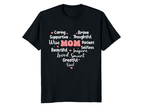 Mom Definition Word Art Graphic Heart: A Designer's Asset