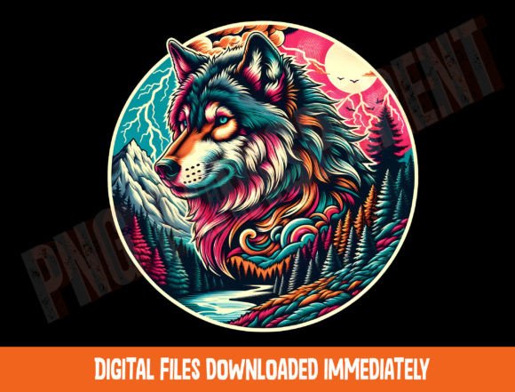 Reviving the 90s: How a Vintage Wolf PNG Elevates Modern Graphic Design
